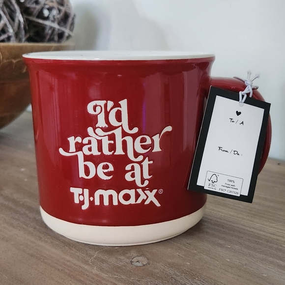 Red T.J. Maxx Mug - Picture 4 of 16